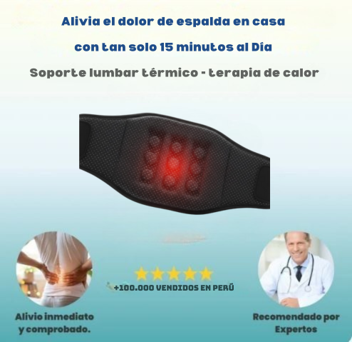 SOPORTE LUMBAR TÉRMICO